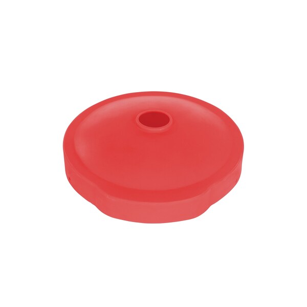 DRUM RECYC FLAP 55GAL(CLOSED/OPEN) RED